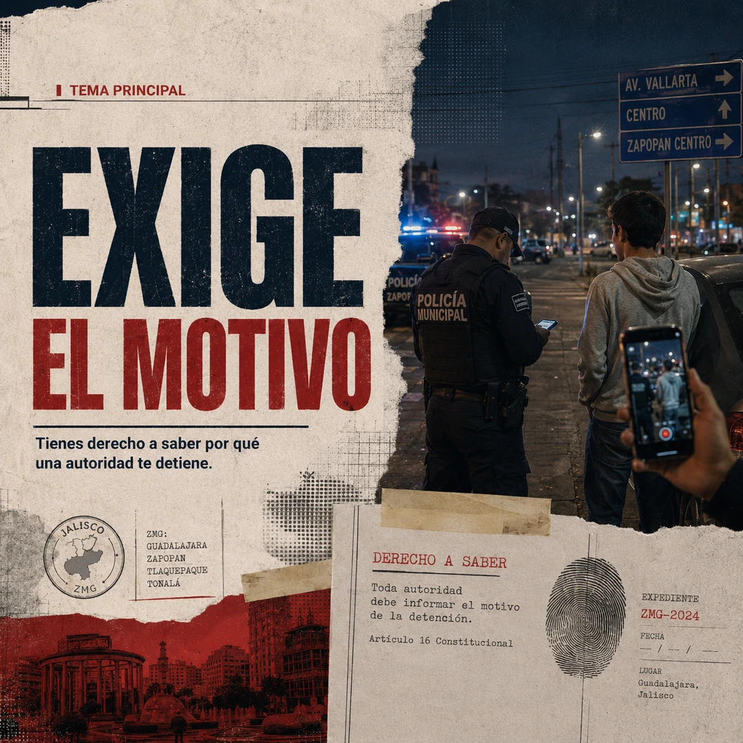 ¿Pueden detenerme para revisarme?