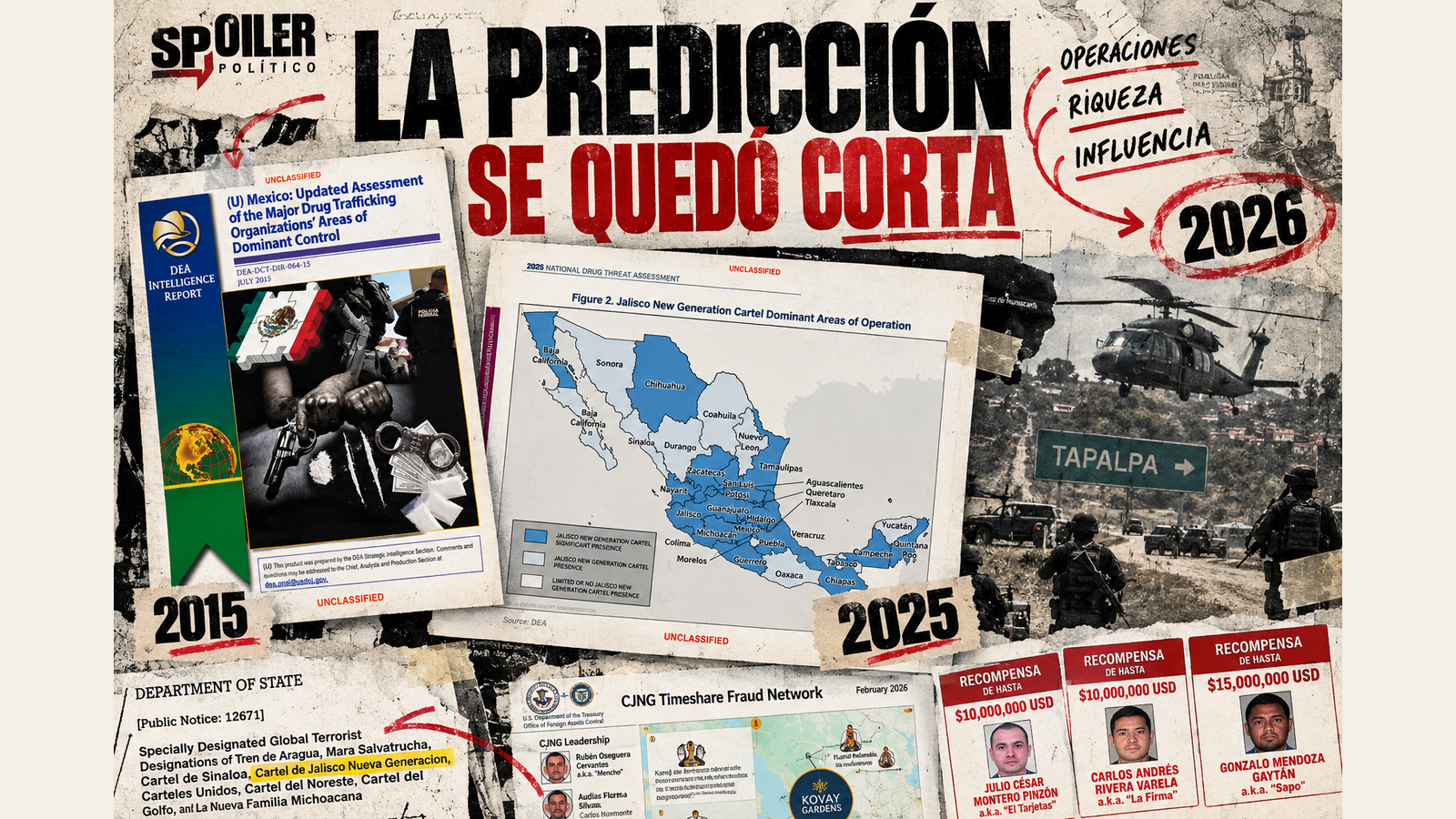 LA PREDICCIÓN SE QUEDÓ CORTA